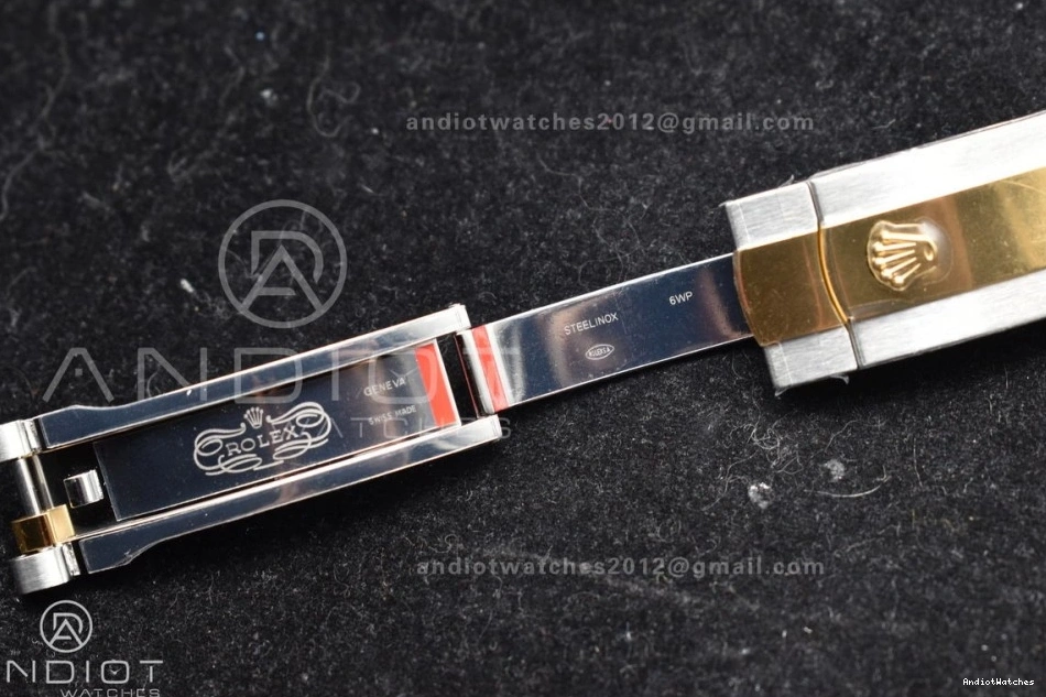 1:1 on Dial SS Diamonds VR 126233 Black 556 YG Jubilee Best Edition 36 Clean DateJust Bracelet Steel RelaxedFit 904L 0117